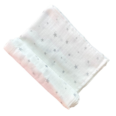 New Born Baby Swaddles - 100% Organic Cotton - Stardust