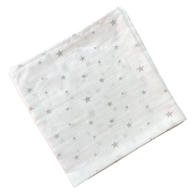New Born Baby Swaddles - 100% Organic Cotton - Stardust
