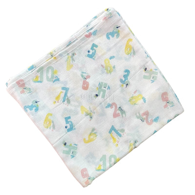 new born swaddle made from 100% muslin cotton