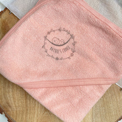 New Born Baby Bath Towel with Hood - 100% Organic Cotton