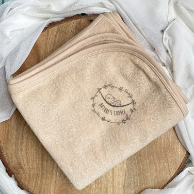 New Born Baby Bath Towel / 100% Organic Cotton / New Shades