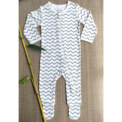 Stretch and Grow Footed Rompers / Grow Suit  for your new born to on2 year olds