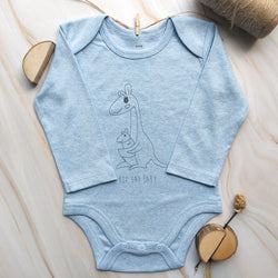 100% organic cotton long sleeve onesies and bodysuits