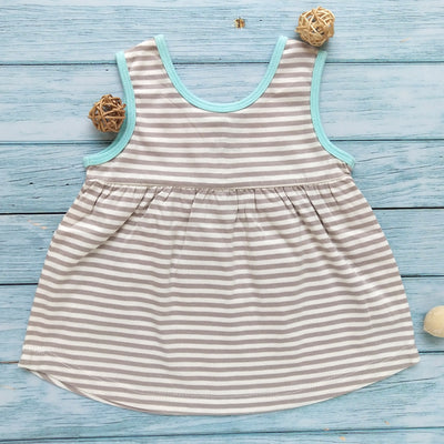 Sleeveless Baby Frock - Nature's Cuddle